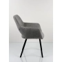 Krzesło DELUXE KR-164 Tkanina STRONG 14 Noga Metalowa